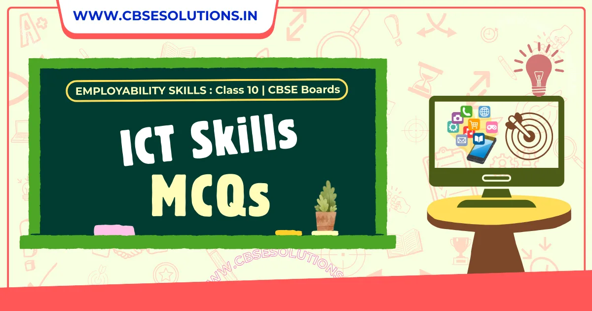ICT Skills MCQs Class 10